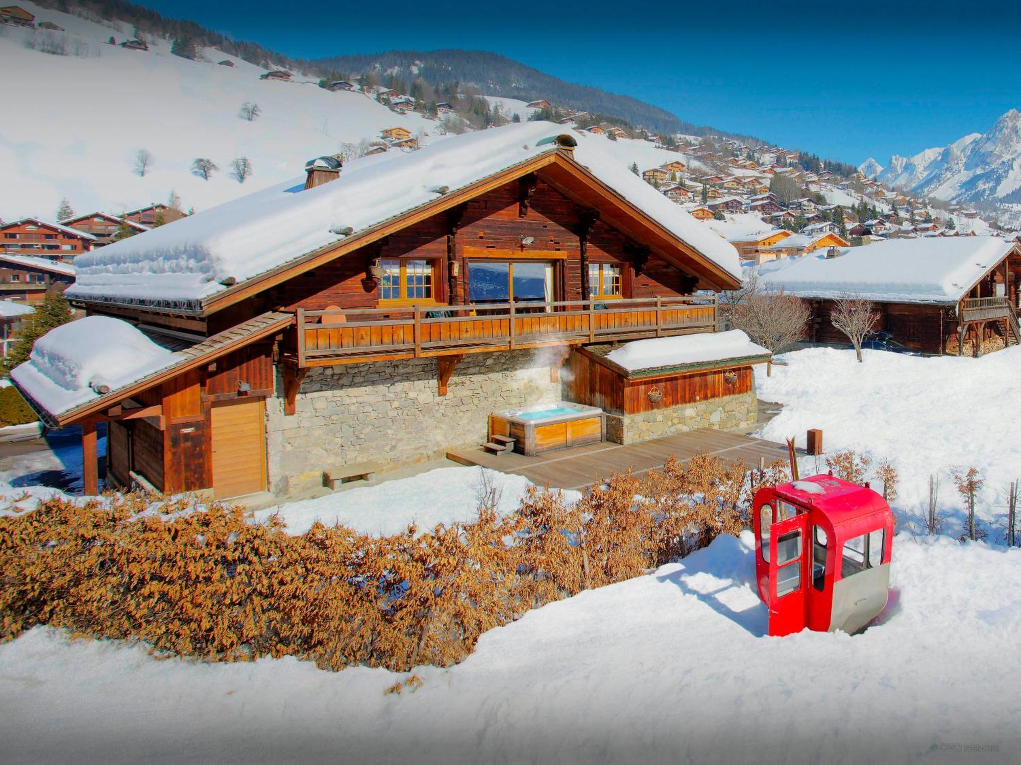 Vila La Ferme A Juju - Ovo Network La Clusaz Exteriér fotografie